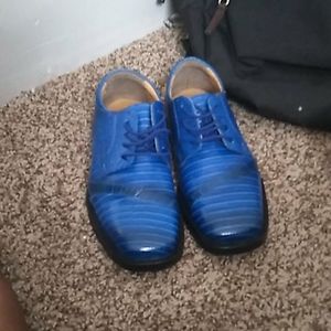Royal Blue Dress Shoes